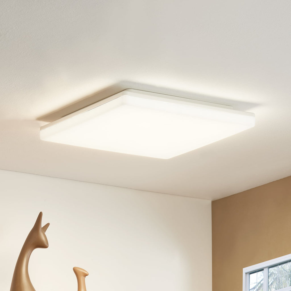 LED taklampe Artin med bevegelsessensor hvit forfra