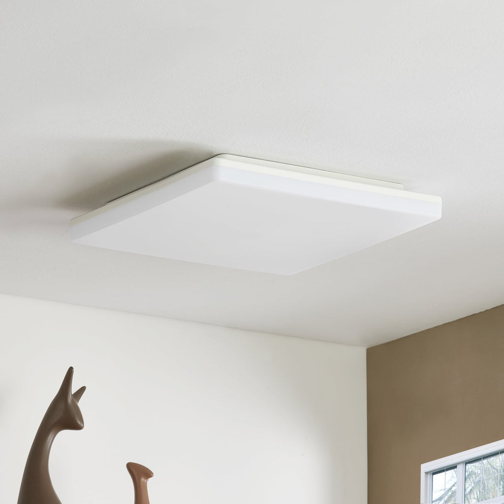 LED taklampe Artin med bevegelsessensor hvit bakside