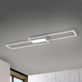 LED taklampe Asmin CCT dimbar stål 109,5x25,7 cm forfra