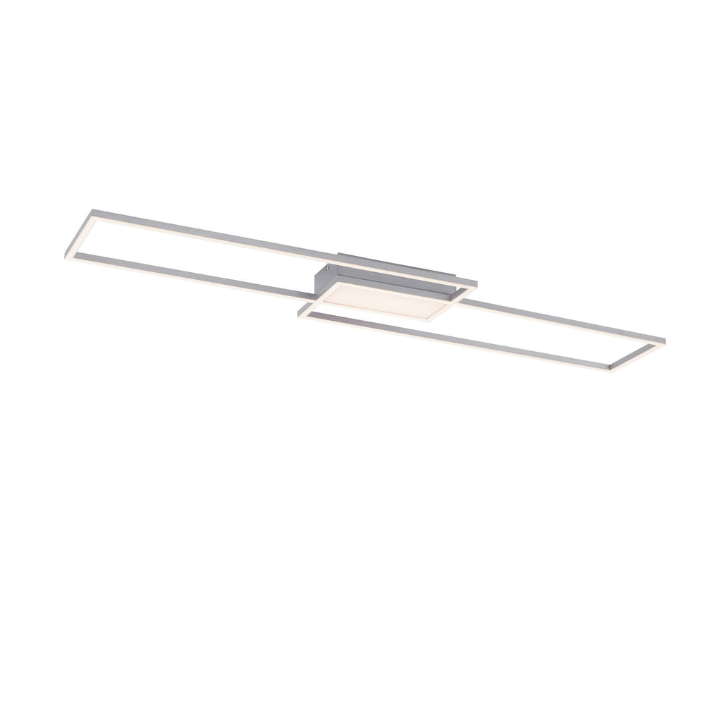 LED taklampe Asmin CCT dimbar stål 109,5x25,7 cm nærbilde
