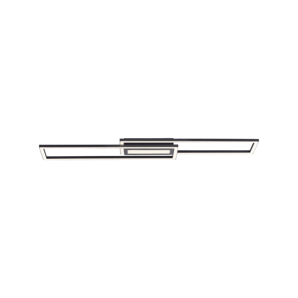 LED taklampe Asmin CCT dimbar svart montert