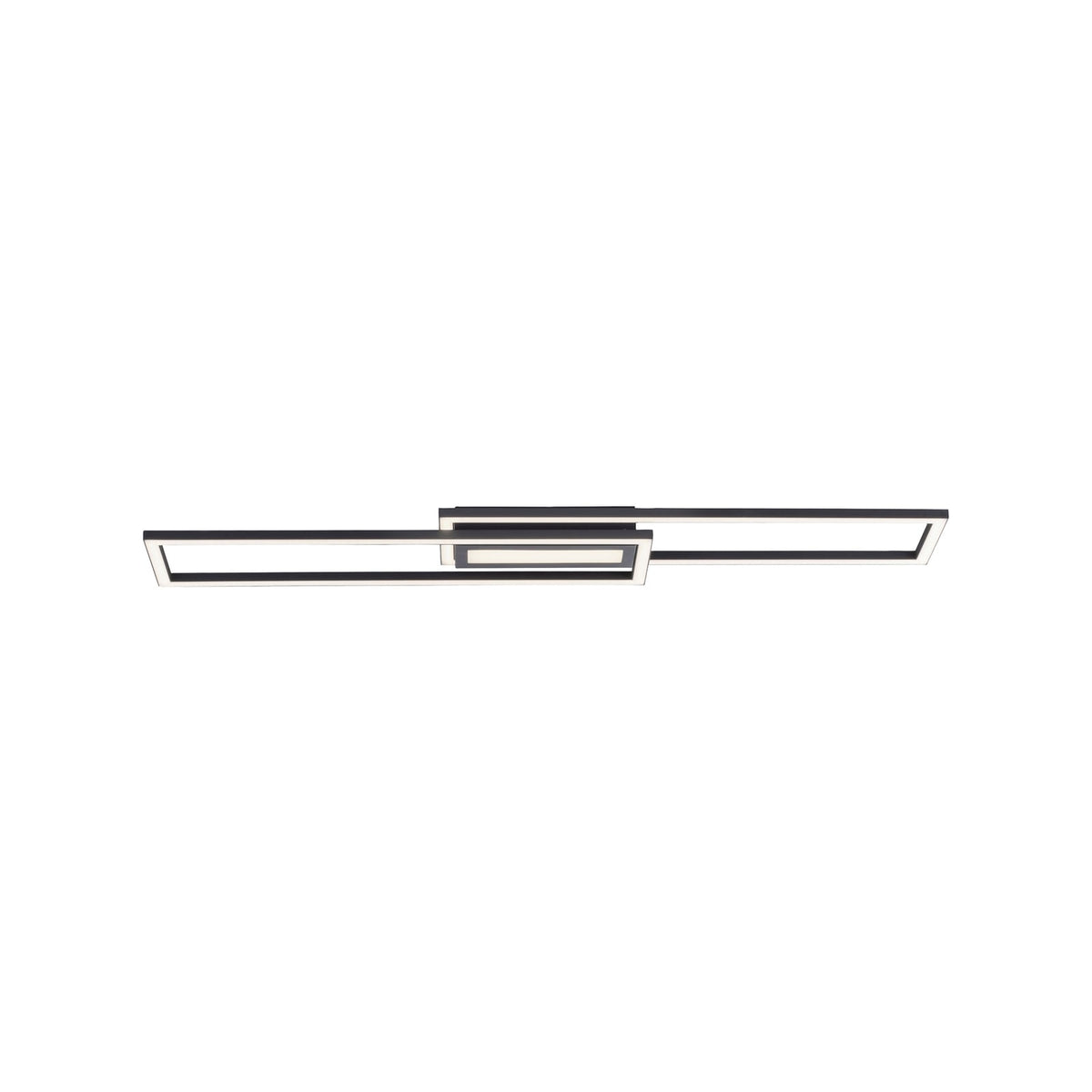 LED taklampe Asmin CCT dimbar svart montert