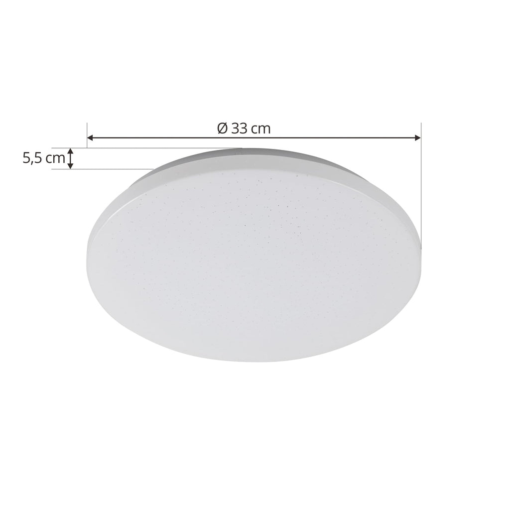 LED taklampe Astera utendørs hvit detalj