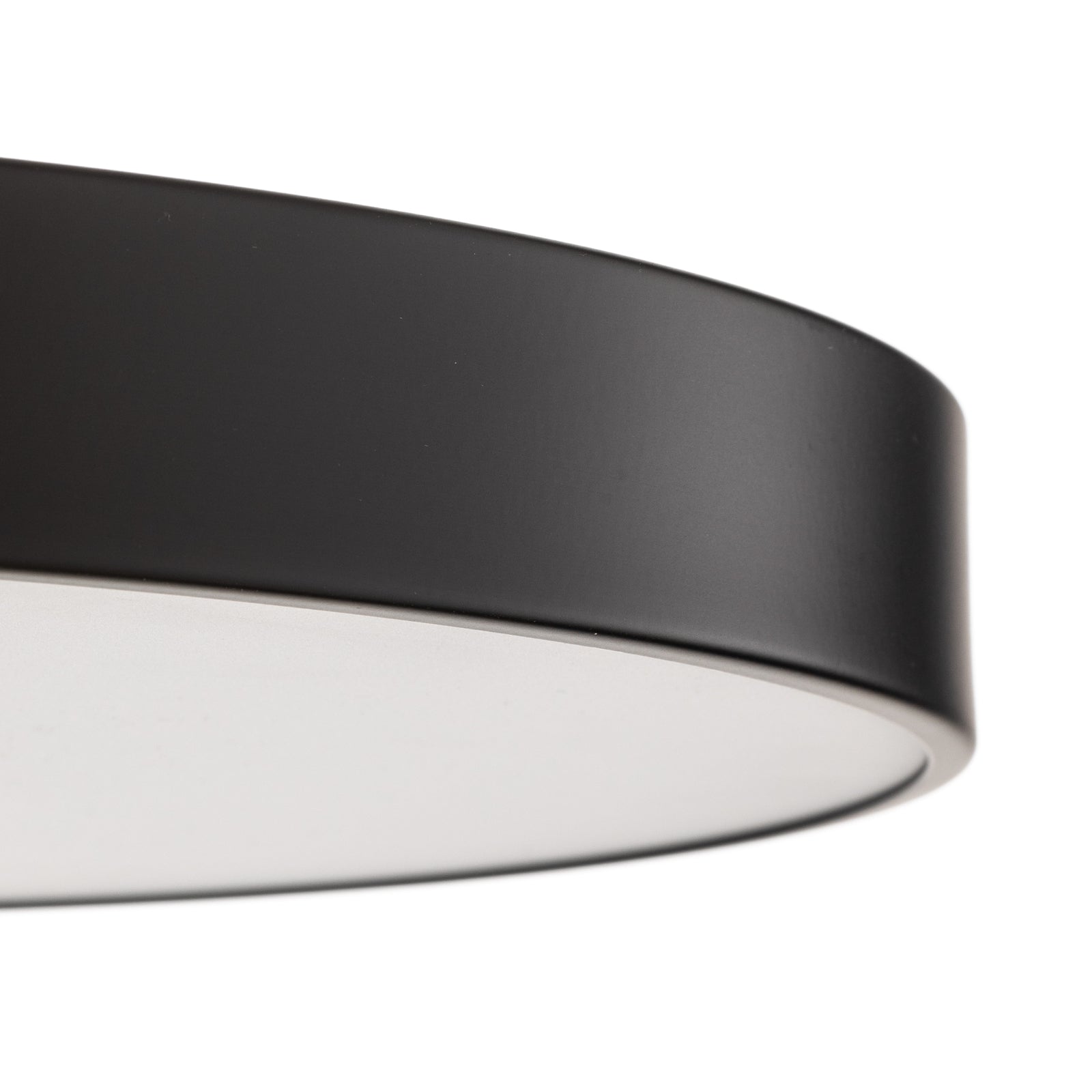 LED taklampe Asteria Up Medium dimbar svart nærbilde