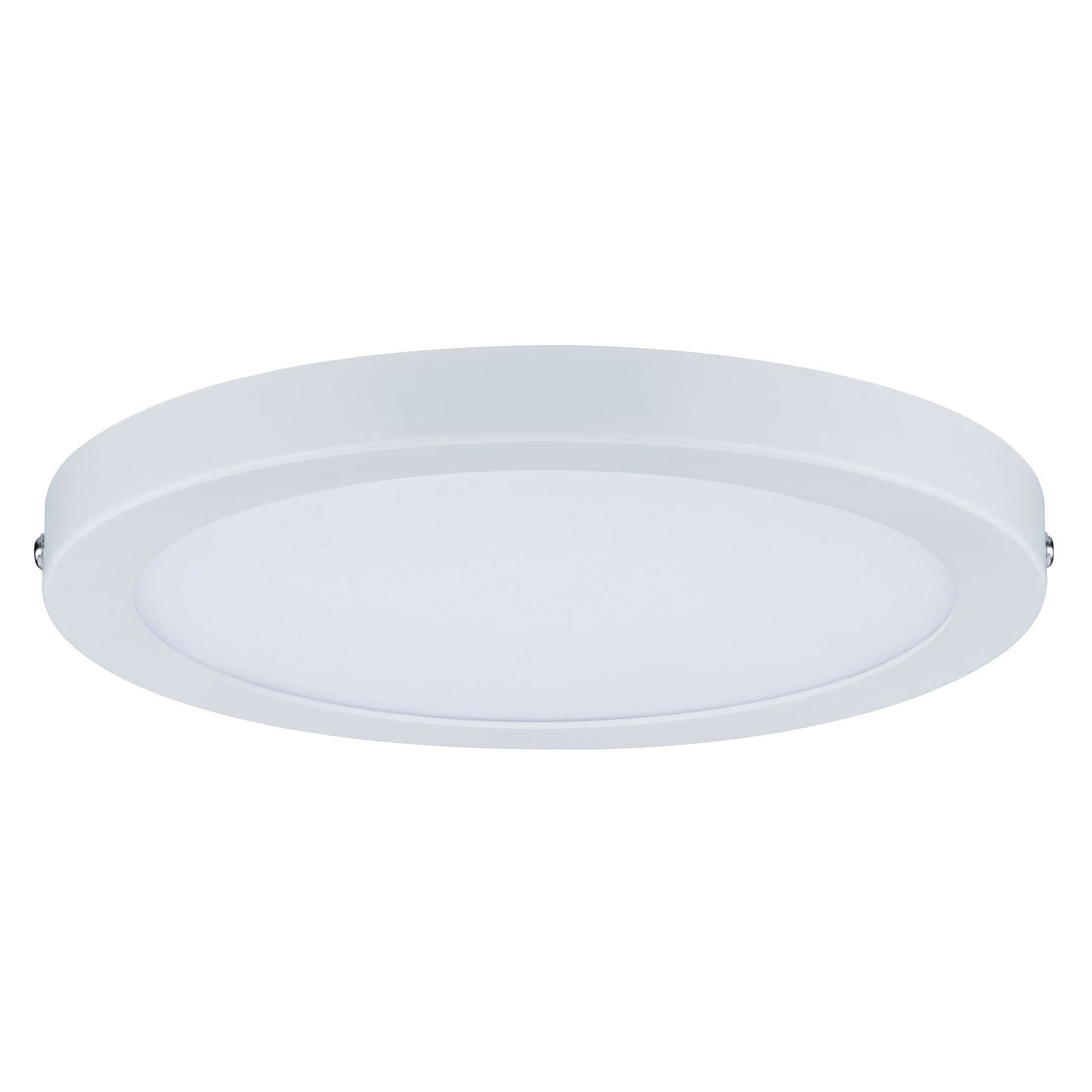 LED-taklampe Atria rund dimbar Ø22 cm hvit matt detalj