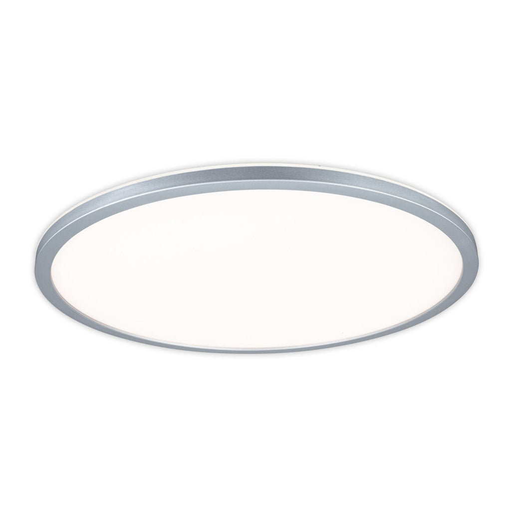 LED taklampe Atria Shine dimbar krom RGBW detalj av lampe