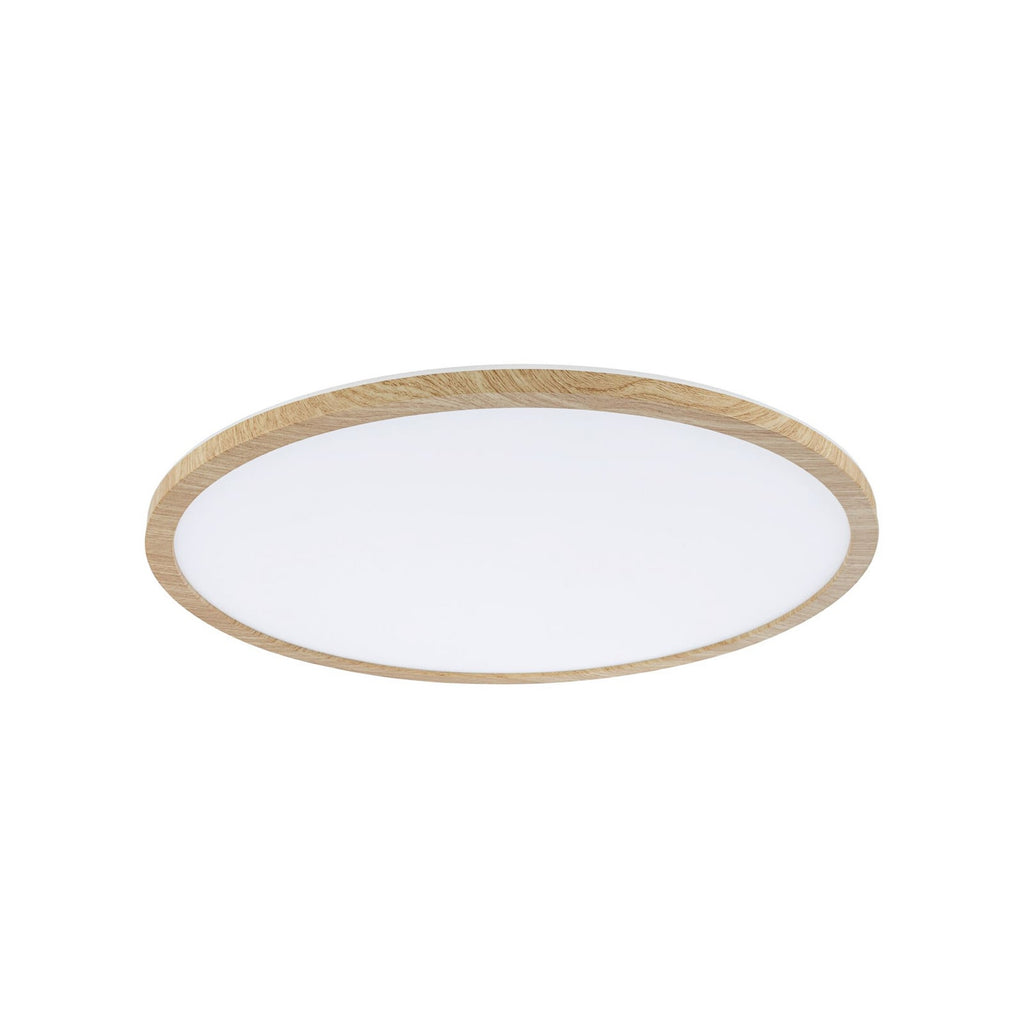 LED taklampe Atria Shine eik Ø42 cm bakside