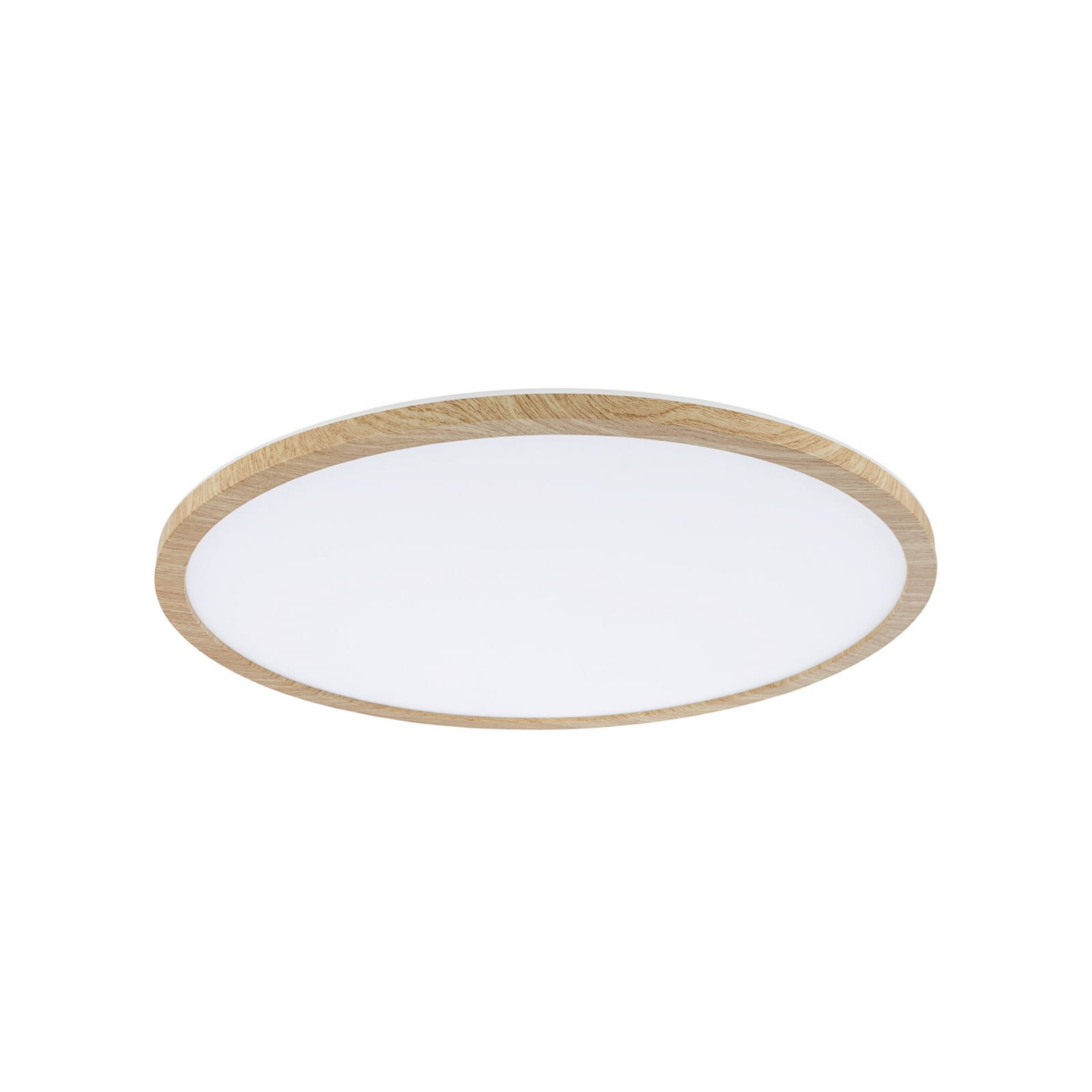 LED taklampe Atria Shine eik Ø42 cm bakside