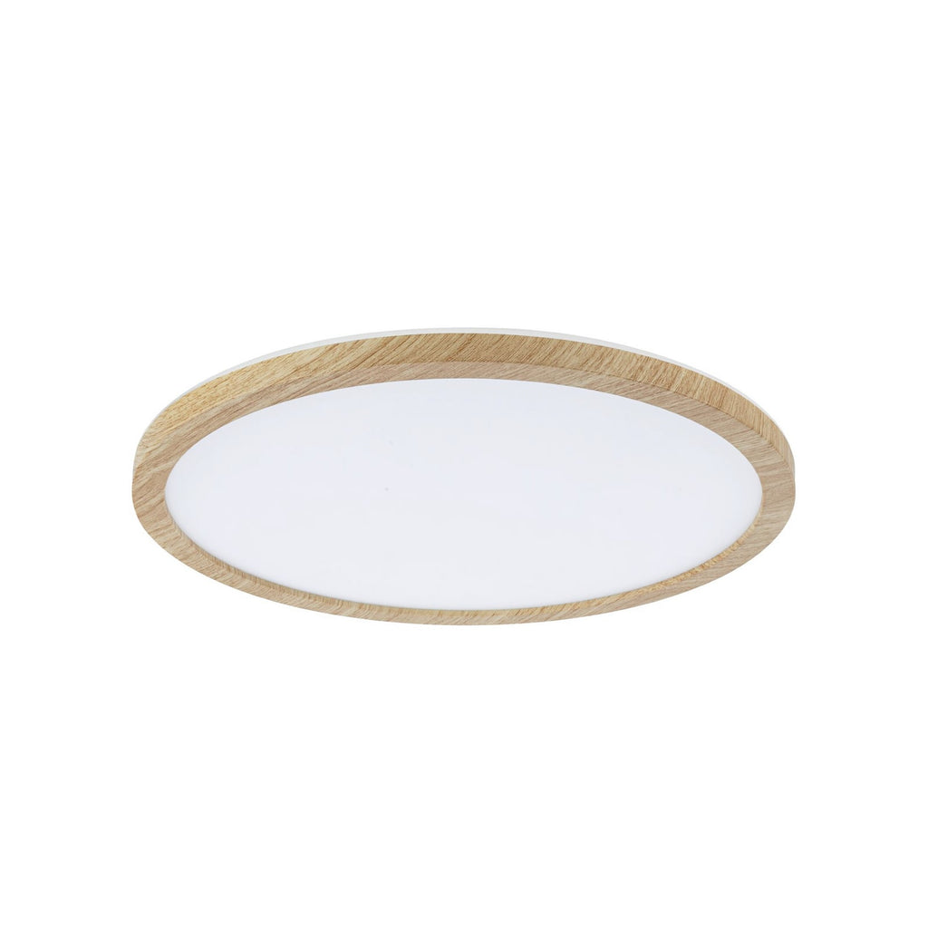 LED taklampe Atria Shine eik Ø29 cm Paulmann bakside