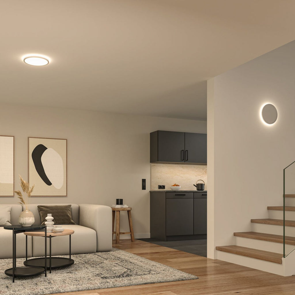 LED taklampe Atria Shine hvit bakside