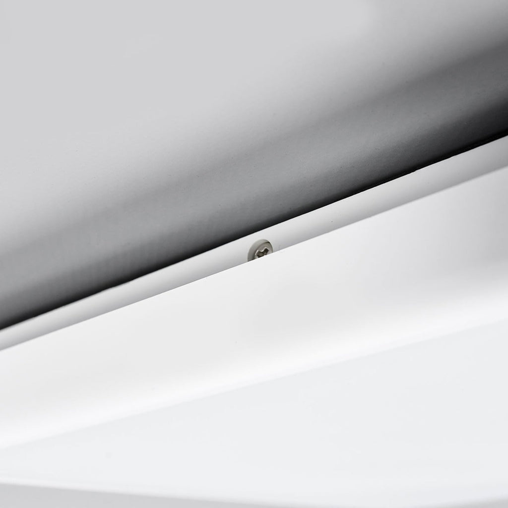 LED taklampe Augustin 30x30 cm hvit IP54 22W detalj av ramme