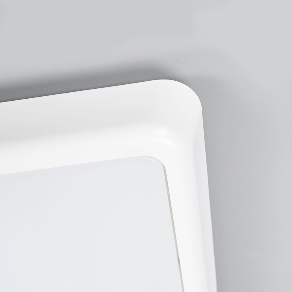 LED taklampe Augustin 40x40 cm hvit IP54 med lys på