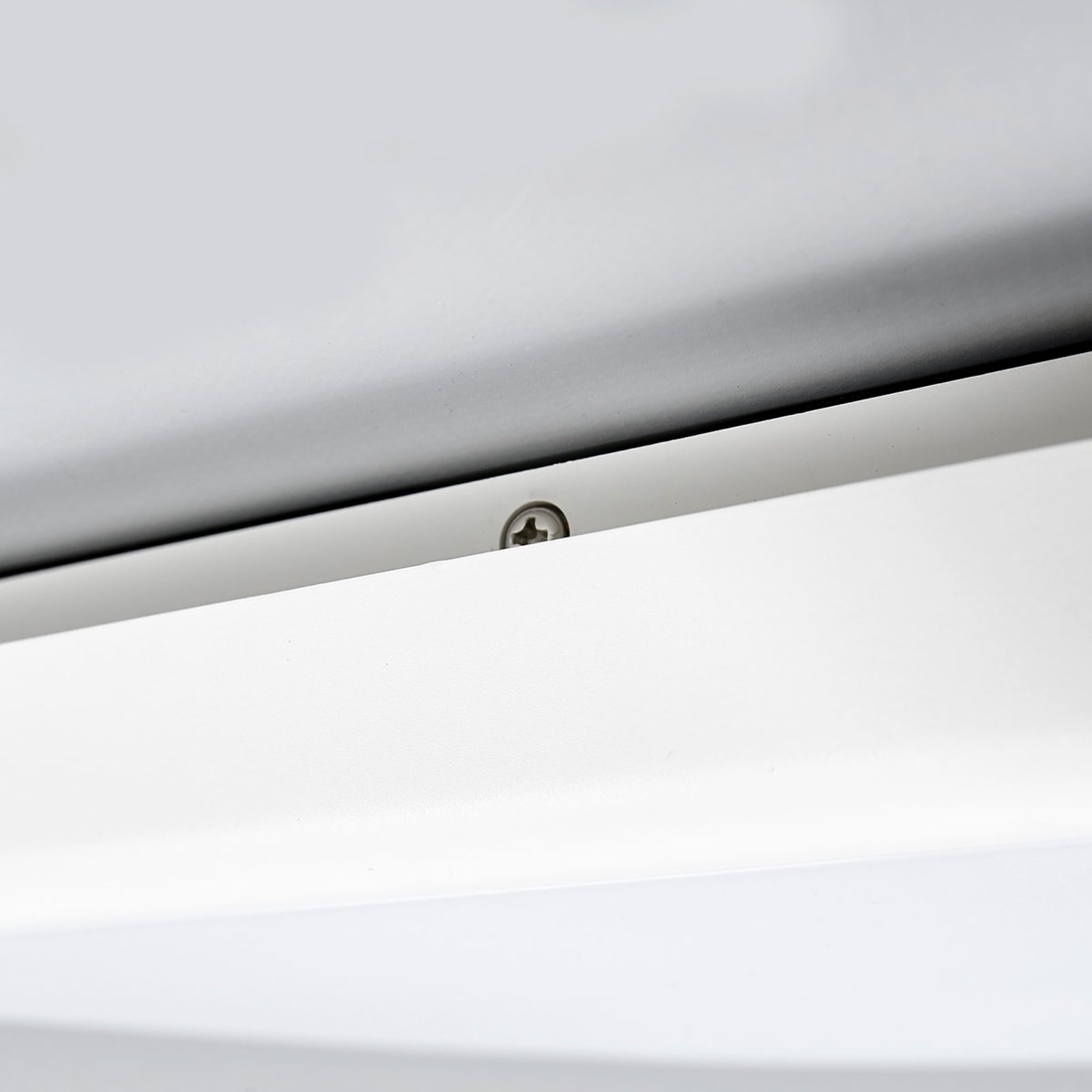 LED taklampe Augustin 40x40 cm hvit IP54 detalj av LED-lys