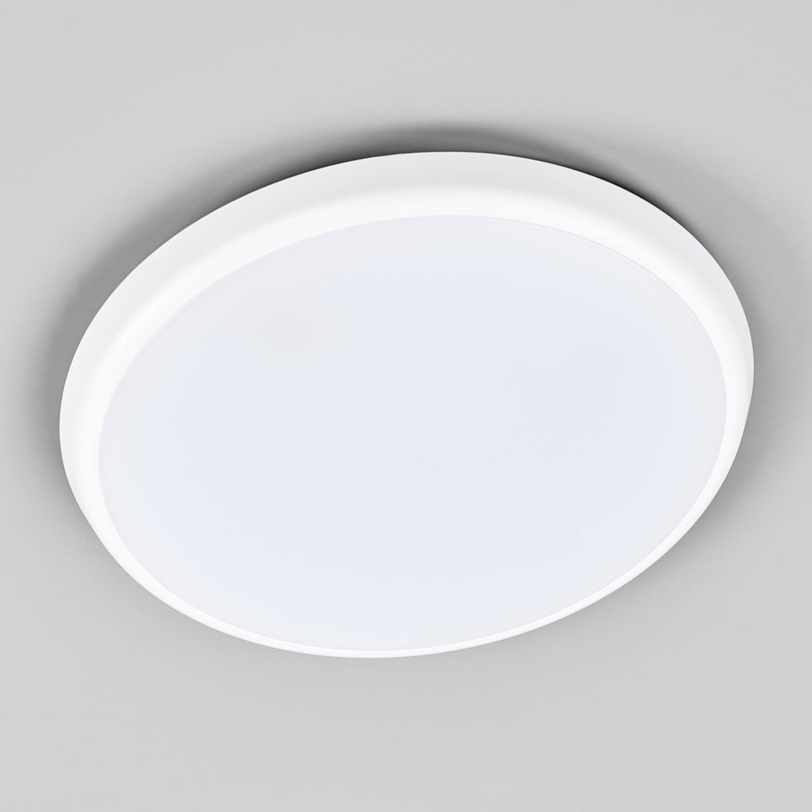 LED taklampe Augustin dimbar Ø30 cm hvit bakside