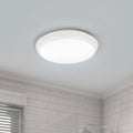 LED taklampe Augustin hvit Ø20 cm 4000K IP54 forfra