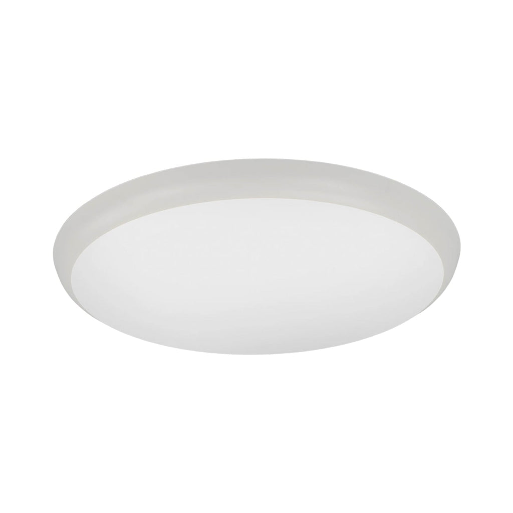 LED taklampe Augustin hvit plast Ø40 cm 4000K IP54 detalj