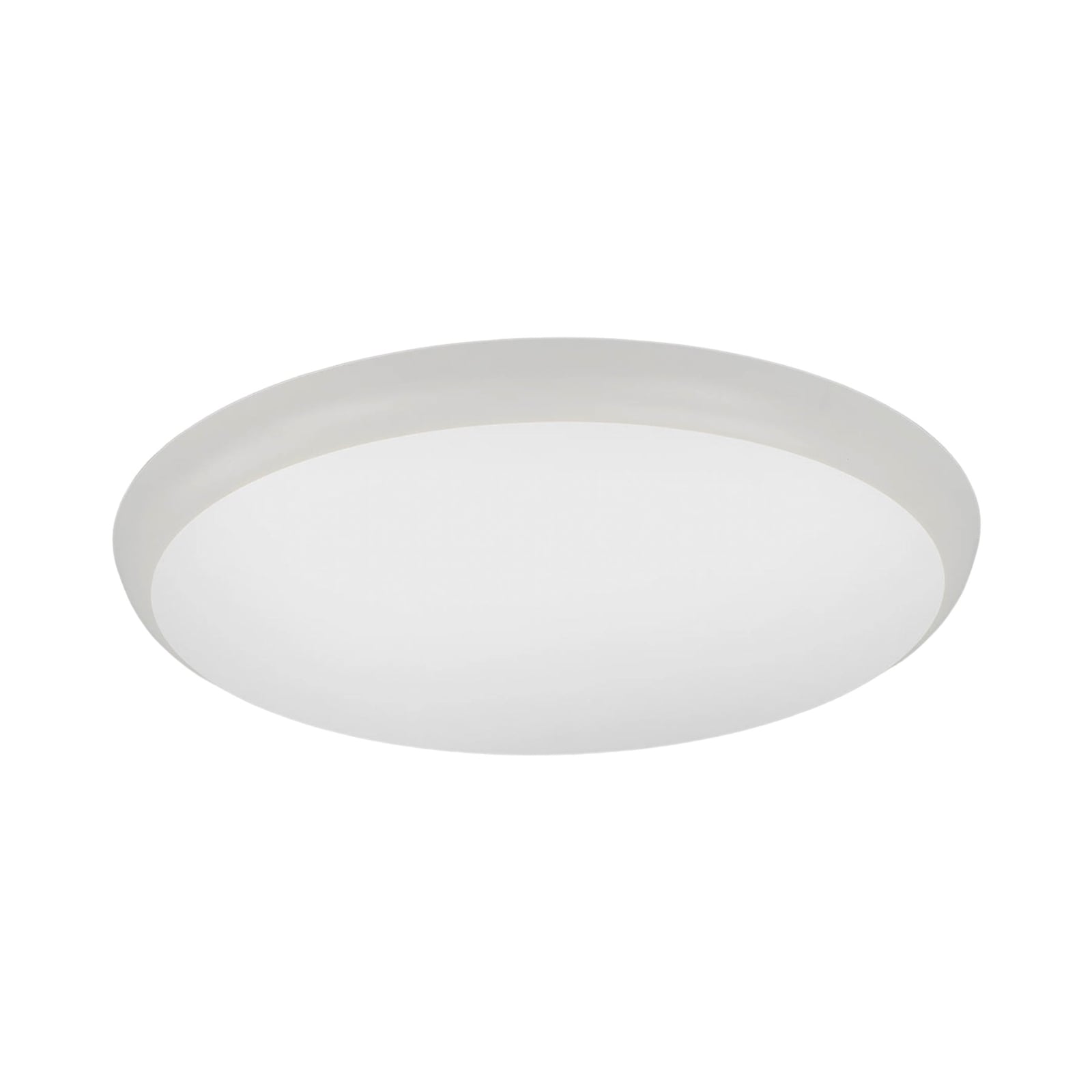 LED taklampe Augustin hvit plast Ø40 cm 4000K IP54 detalj