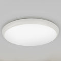LED taklampe Augustin hvit plast Ø40 cm 4000K IP54 forfra