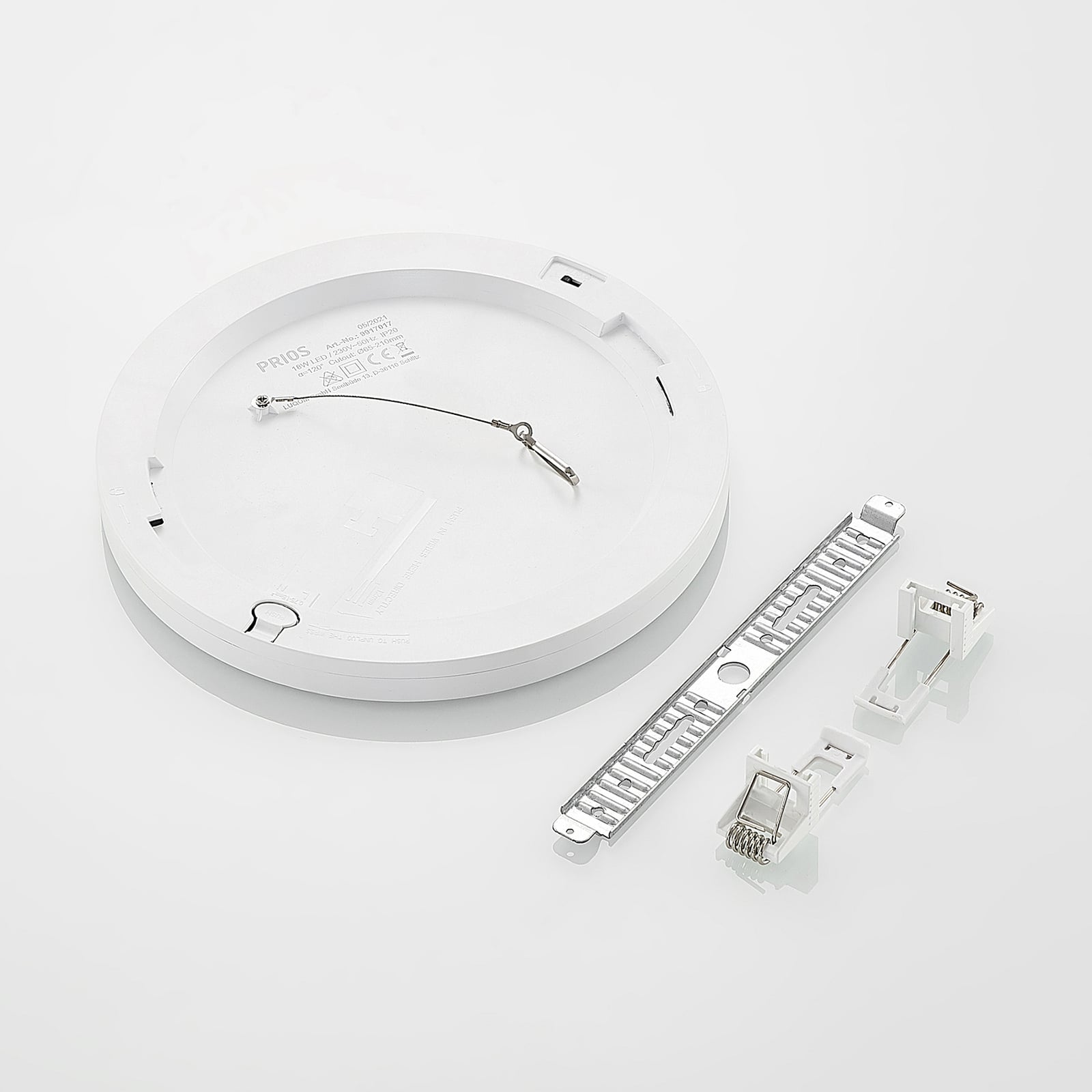 LED taklampe Aureka 3-er sett sideprofil