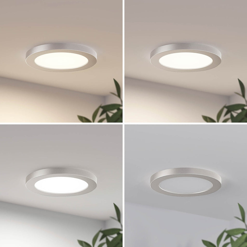 LED taklampe Aureka CCT lysfordeling i rom