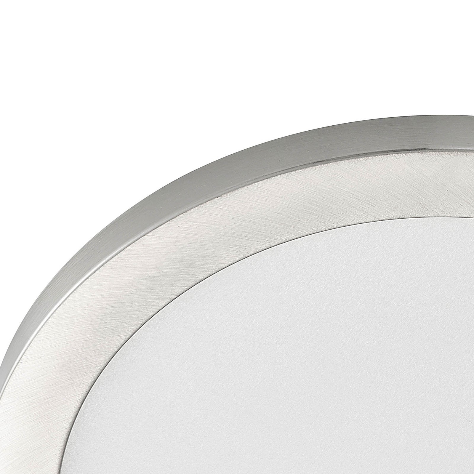 LED taklampe Aureka CCT aluminium sølv Ø33 cm innfellingsmulighet