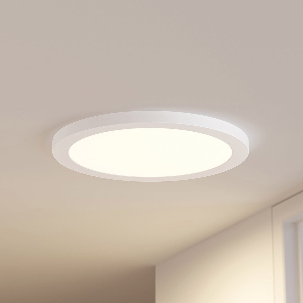 LED taklampe Aureka med bevegelsessensor CCT forfra