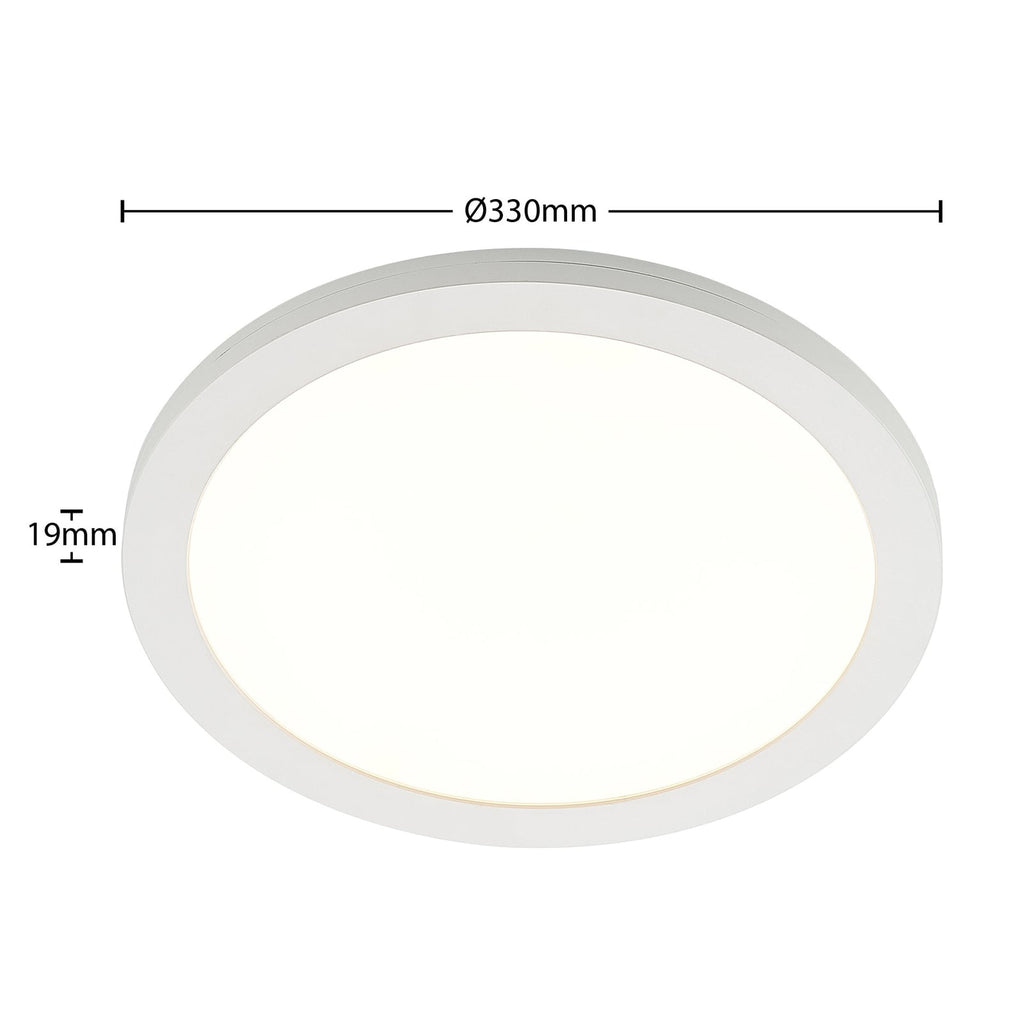 LED taklampe Aureka med bevegelsessensor CCT nærbilde av sensor