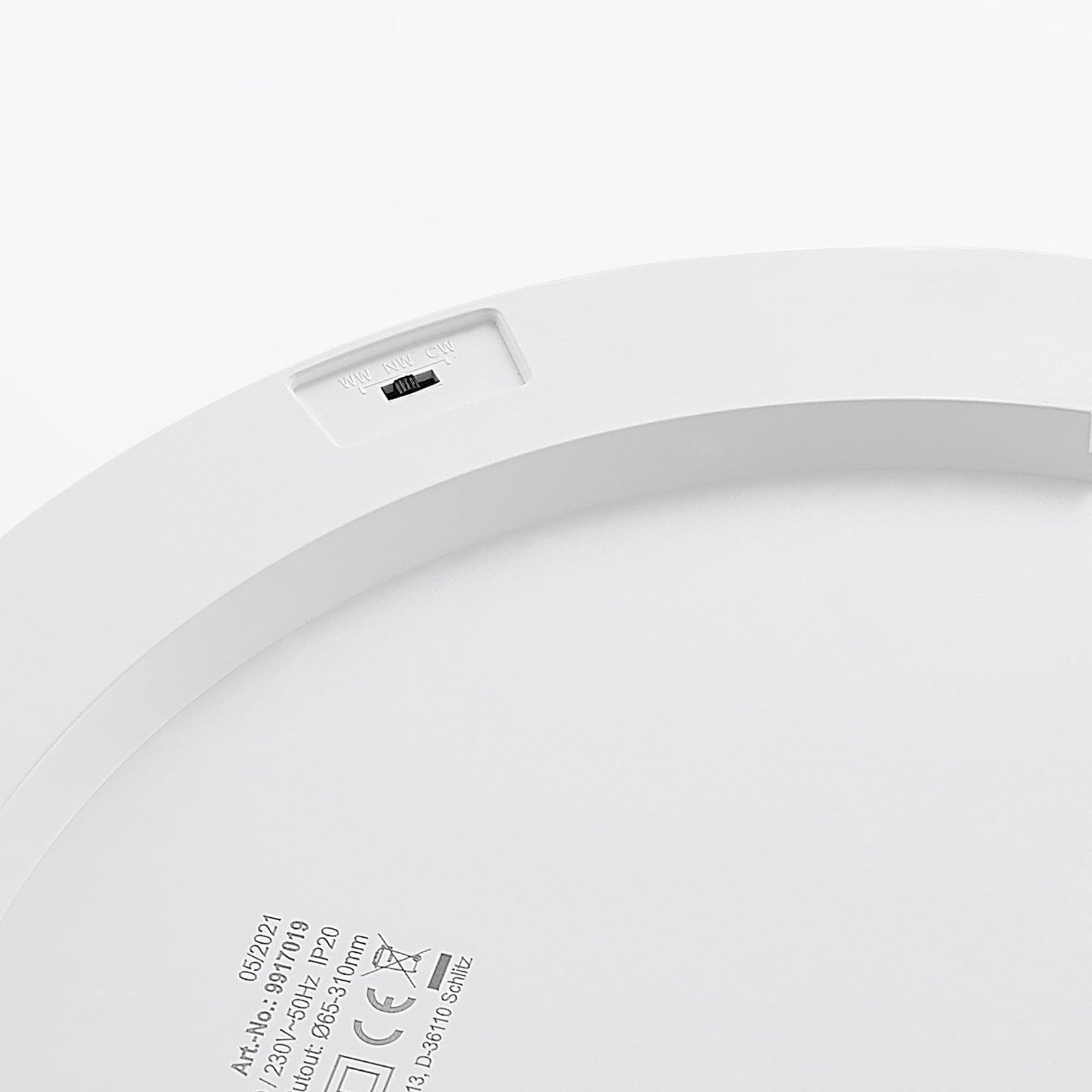 LED taklampe Aureka med bevegelsessensor CCT lysfargevalg