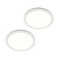 LED taklampe Aureka med sensor forfra hvit