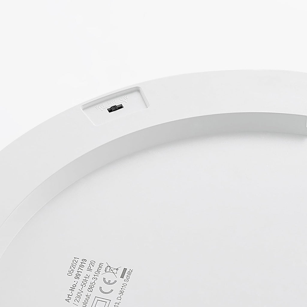 LED taklampe Aureka med sensor 3-pakning