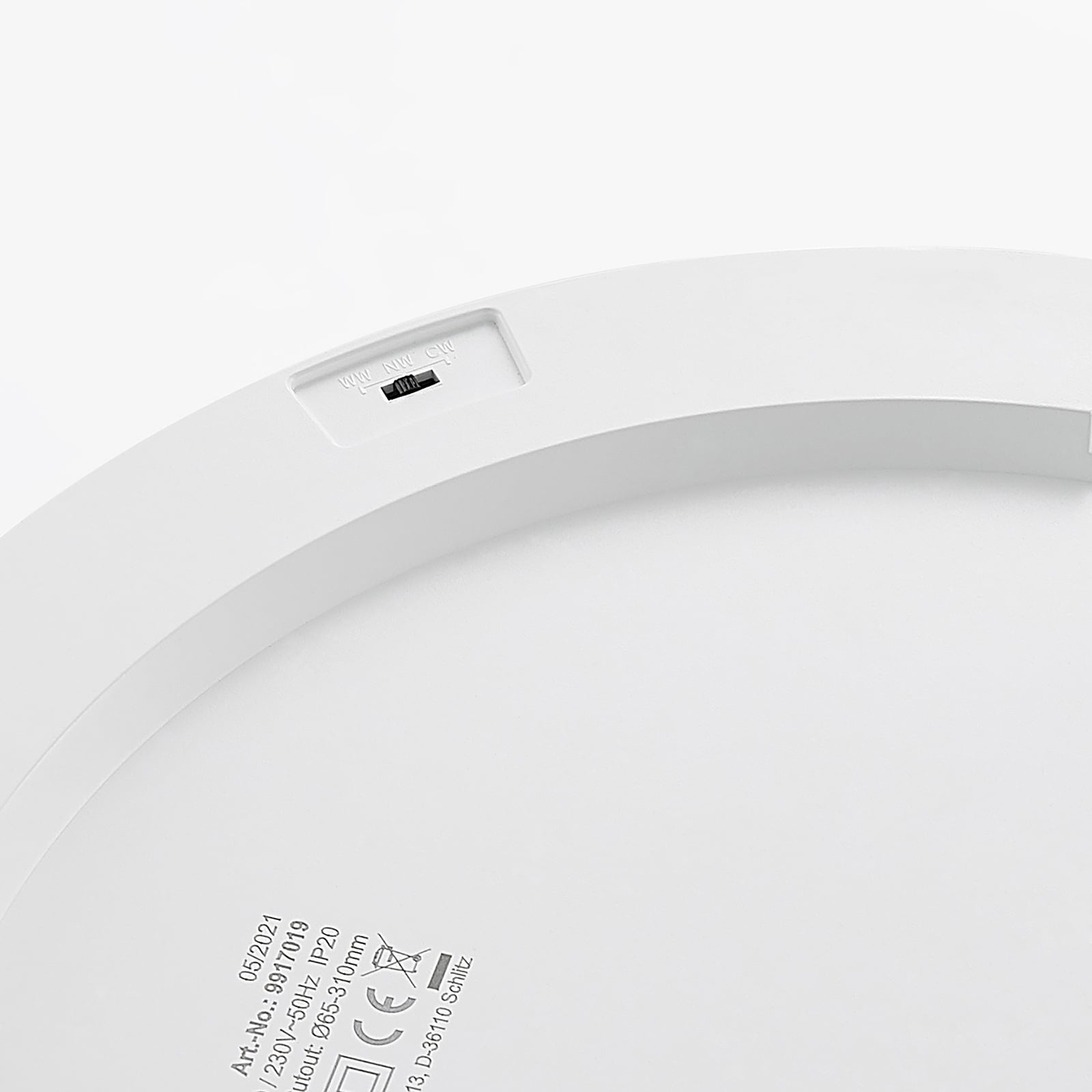 LED taklampe Aureka med sensor 3-pakning
