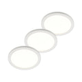 LED taklampe Aureka med sensor front