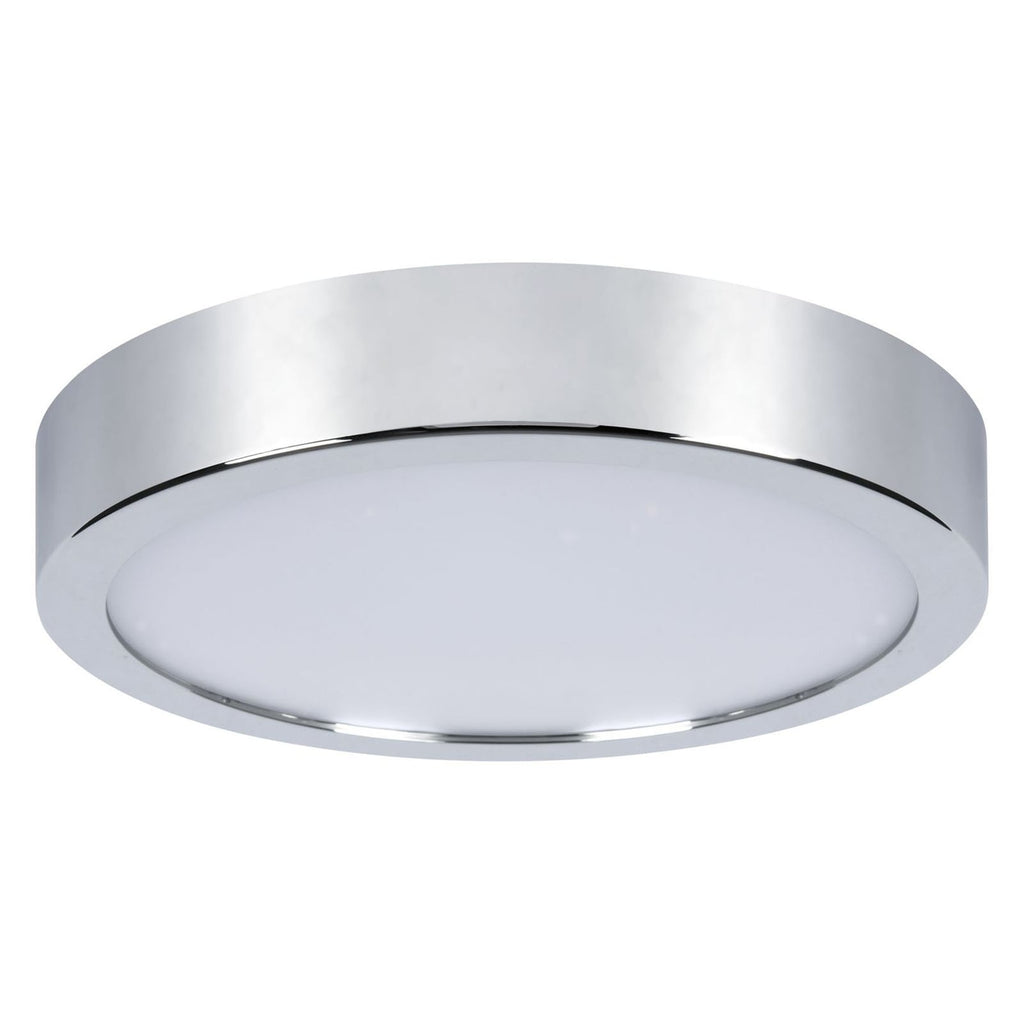 LED taklampe Aviar dimbar krom Ø22 cm IP44 13W nærbilde