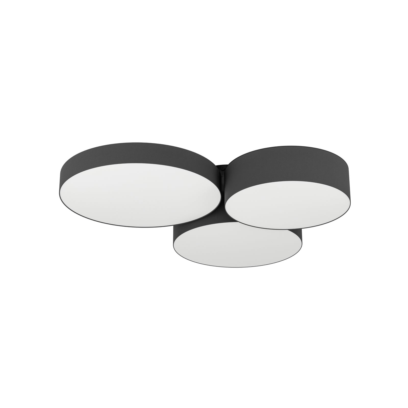LED taklampe Barbano-Z dimbar CCT stål/tekstil nærbilde