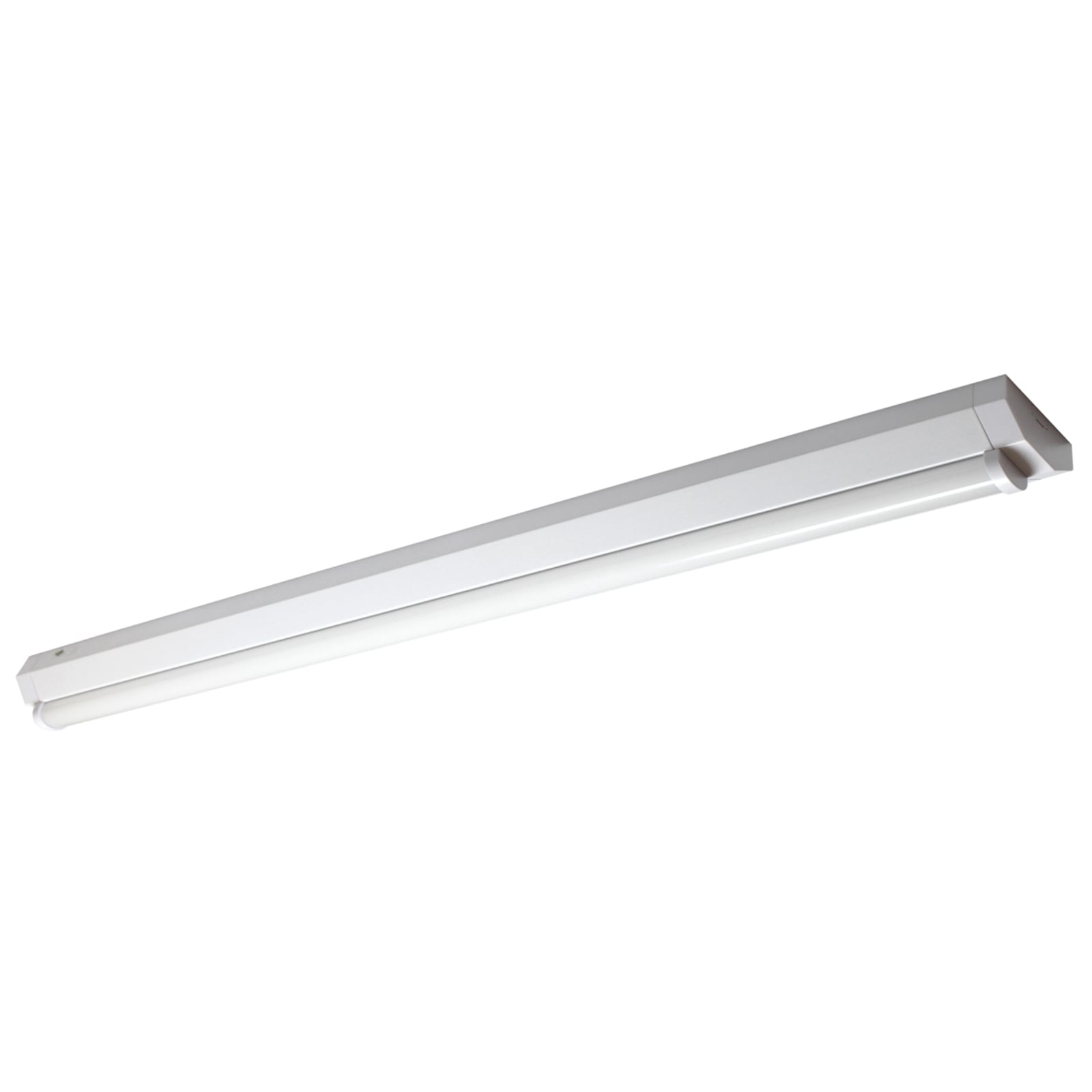 LED taklampe Basic 1 plast hvit 150 cm front