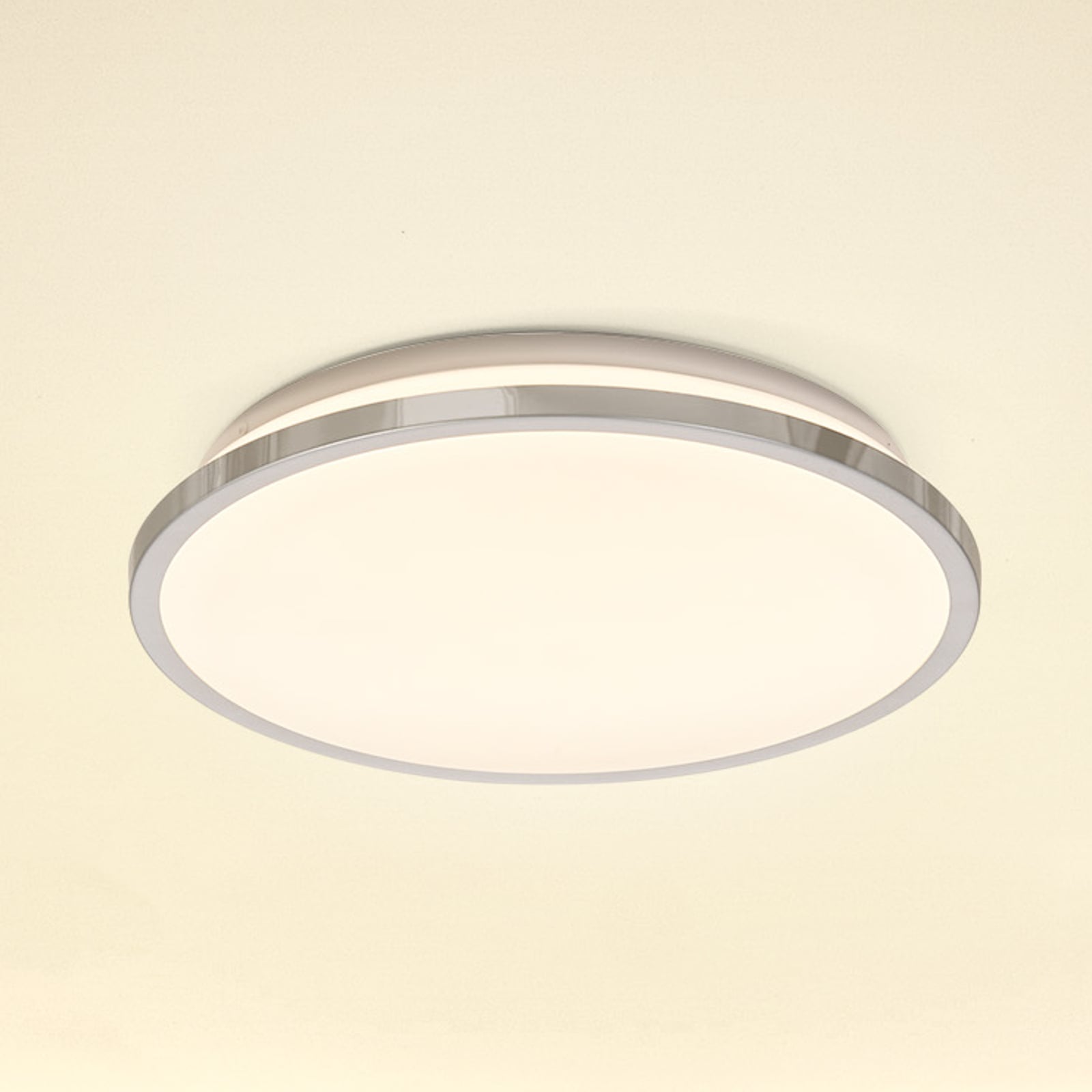 LED taklampe Bathroom Ceiling krom forfra