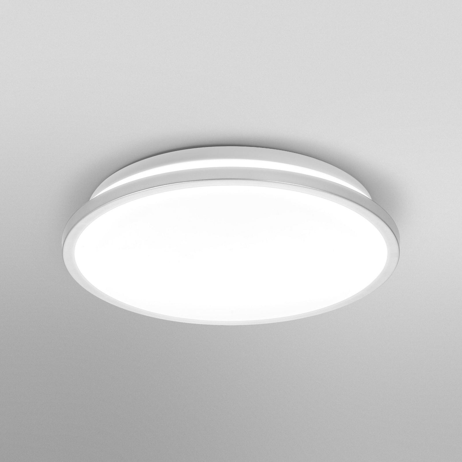 LED taklampe BATHROOM krom lysmodus universal hvit