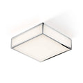 LED taklampe Bauhaus 3 N dimbar krom forfra