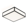 LED taklampe Bauhaus 3 N dimbar svart sett forfra