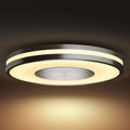 LED taklampe Being dimbar CCT Ø35 cm aluminium Philips Hue forfra