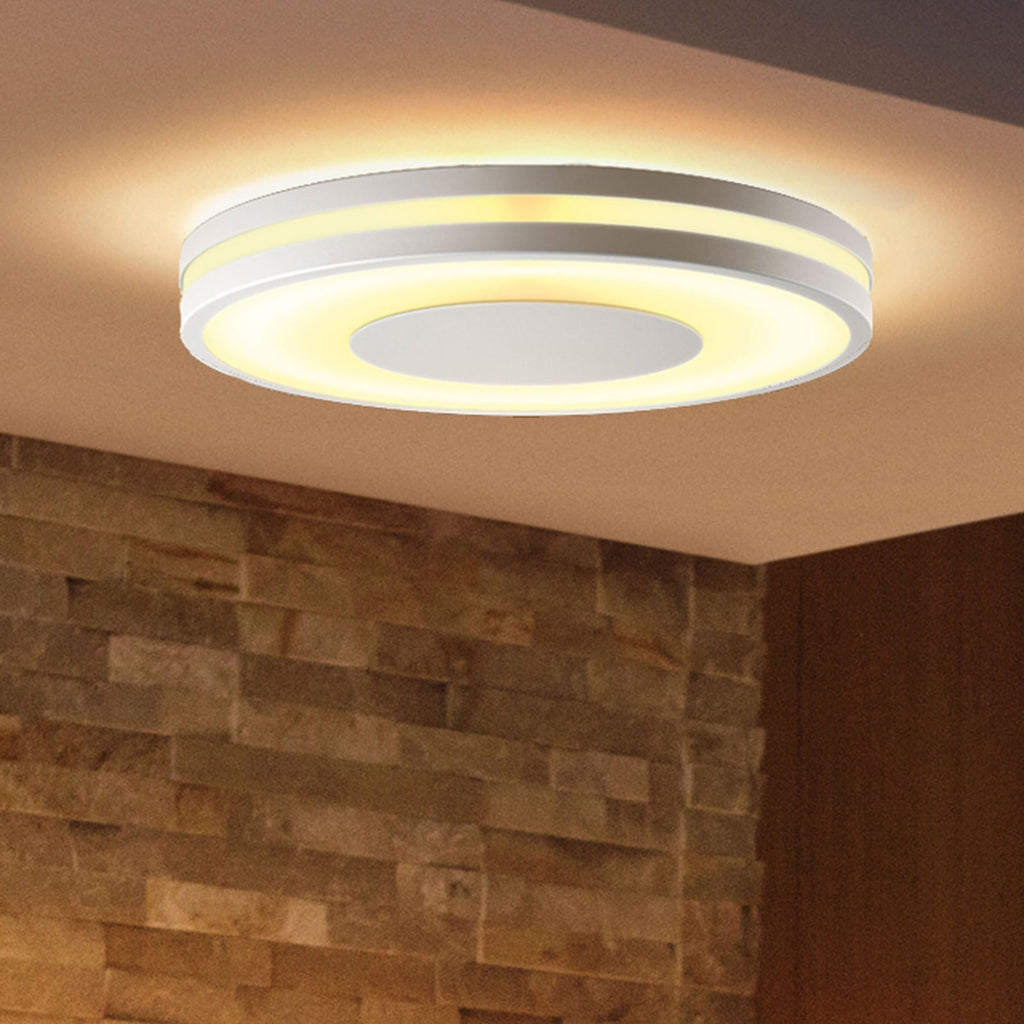 LED taklampe Being montert i tak hvit CCT Ø35 cm Philips Hue