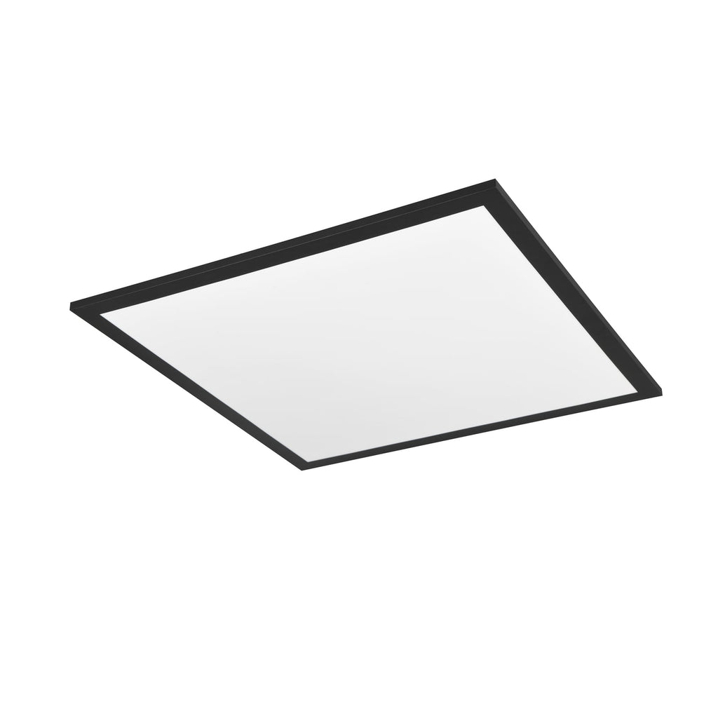 LED taklampe Beta dimbar RGBW CCT svart 44 cm forfra