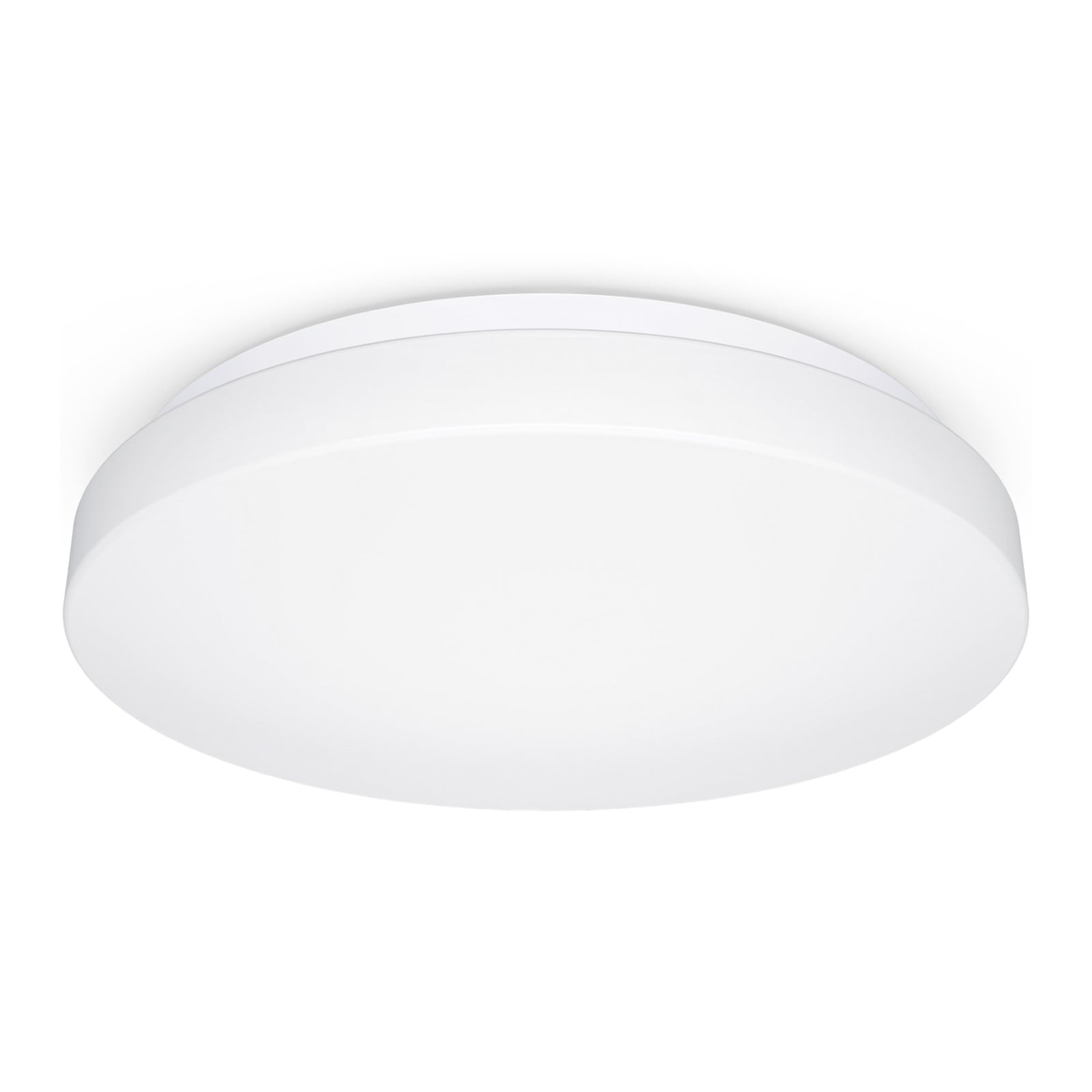 LED taklampe med bevegelsessensor hvit Ø28 cm IP54 nøytralhvit forfra