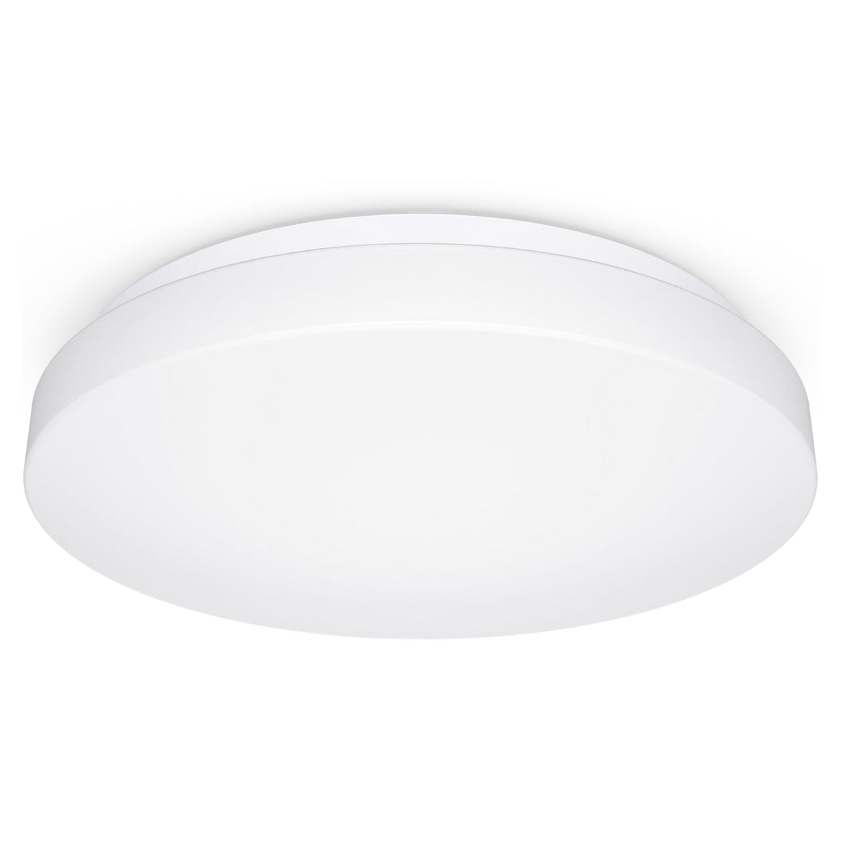LED taklampe med bevegelsessensor hvit Ø32 cm IP54 nøytralhvit - STEINEL forfra