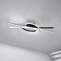 LED taklampe Biba svart 100 cm 34W CCT dimbar forfra
