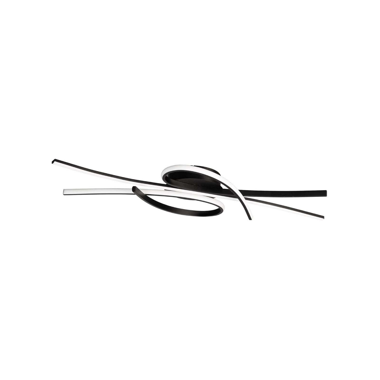 Detaljbilde av LED taklampe Biba svart 100 cm 34W CCT dimbar