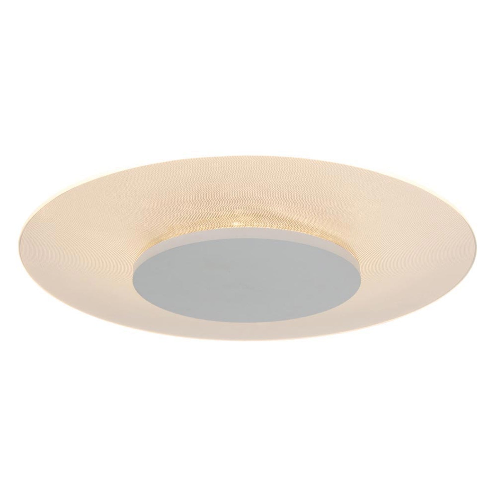 LED taklampe Birma rund dimbar hvit Ø42 cm forfra
