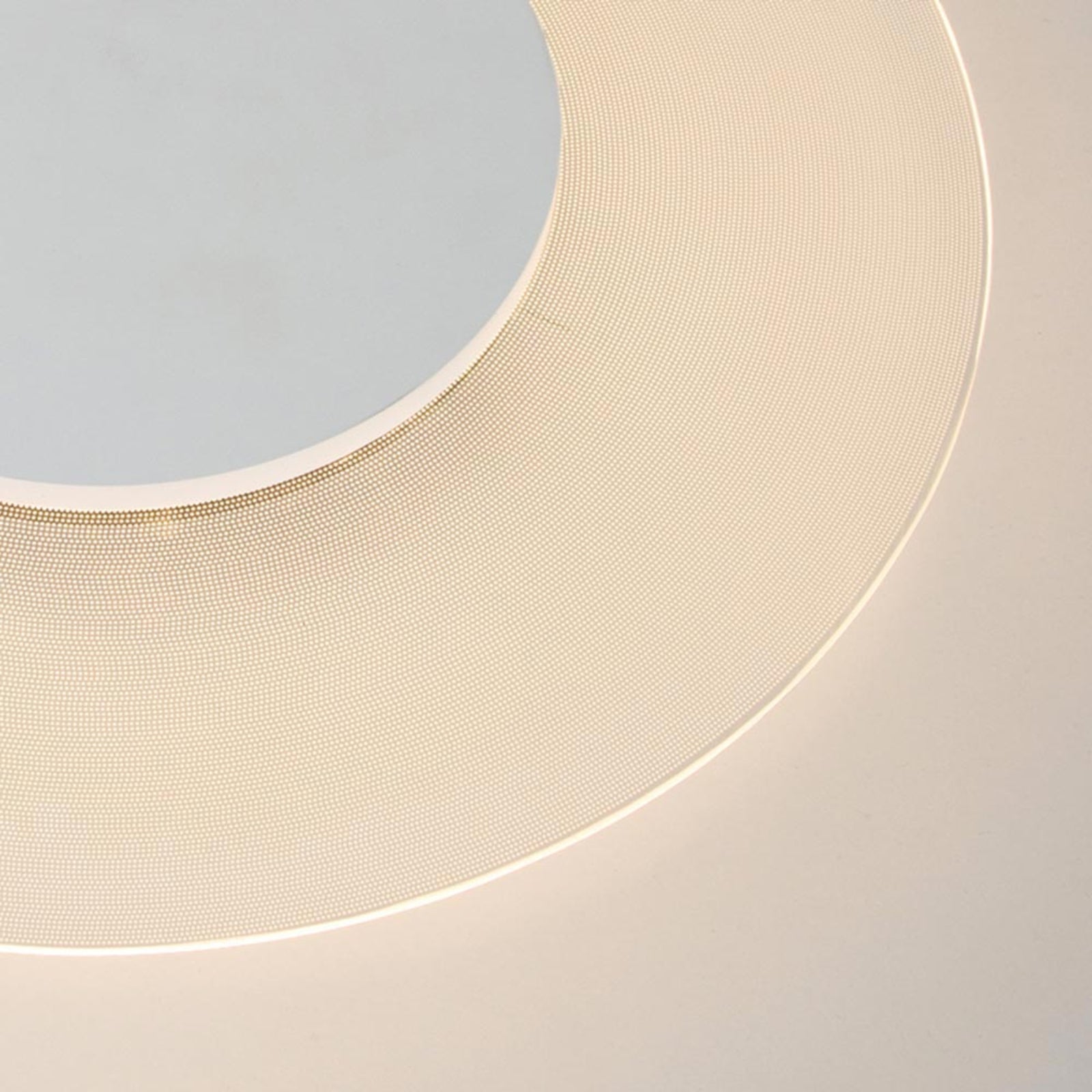 LED taklampe Birma rund dimbar hvit Ø42 cm nærbilde
