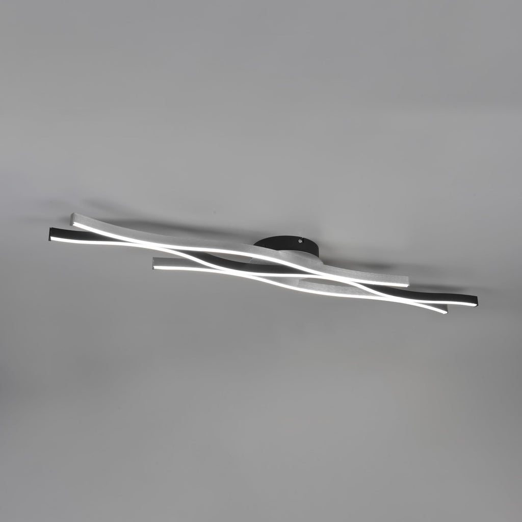LED taklampe Blaze dimbar CCT aluminium 107 cm forfra
