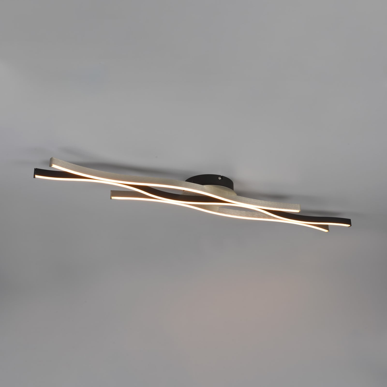 LED taklampe Blaze dimbar CCT aluminium 107 cm bakside